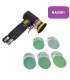 50mm Pneumatic Orbital Mini Sander with Mini Abrasive Discs