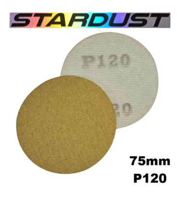 75mm hook and loop abrasive discs - Grit P80 to P500 - packs of 10 or 50