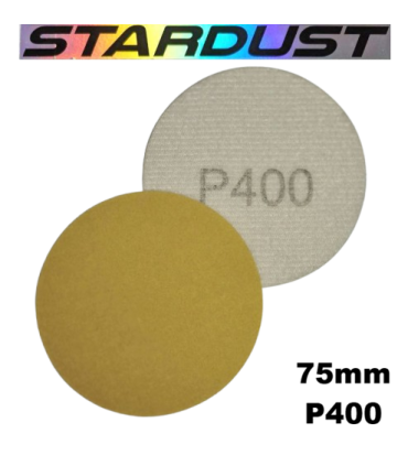75mm hook and loop abrasive discs - Grit P80 to P500 - packs of 10 or 50
