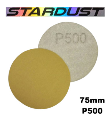 75mm hook and loop abrasive discs - Grit P80 to P500 - packs of 10 or 50