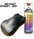 Bi-component matte aerosol spray topcoat - 2 matte or satin effects