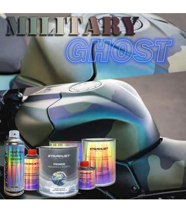 MILITARY GHOST effect motorcycle paint kit – 16 colour combinations