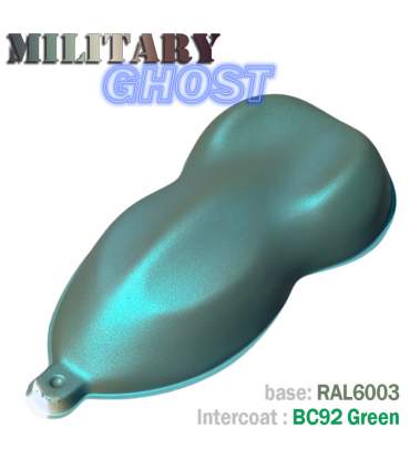 MILITARY GHOST effect motorcycle paint kit – 16 colour combinations