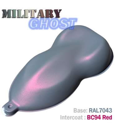 MILITARY GHOST effect motorcycle paint kit – 16 colour combinations