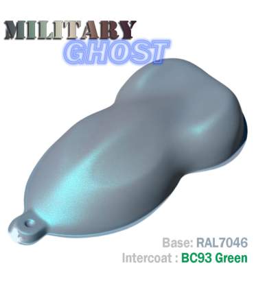 MILITARY GHOST effect motorcycle paint kit – 16 colour combinations