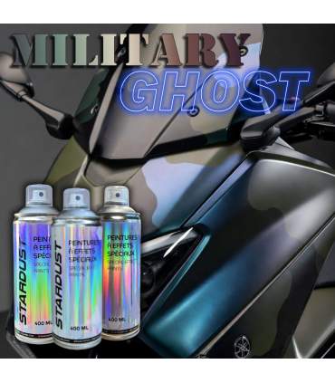 MILITARY GHOST effect scooter paint kit (spray cans) – 16 colours