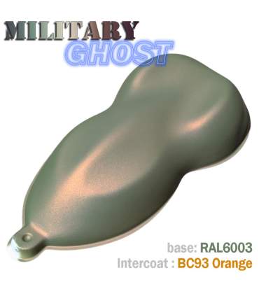 MILITARY GHOST effect scooter spray paint – matt pearlescent finish