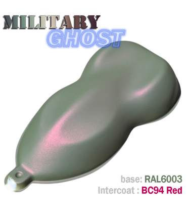 MILITARY GHOST effect scooter paint kit (spray cans) – 16 colours