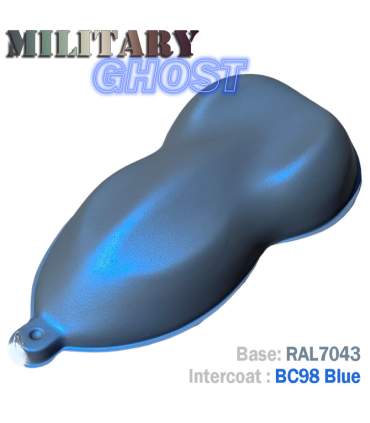 MILITARY GHOST effect scooter paint kit (spray cans) – 16 colours