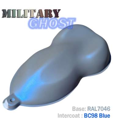 MILITARY GHOST-effect bike paint kit – 16 colour combinations