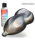 AIRBRUSH METALLIC PAINT - 9 COLOURS - 125ML - ultra-fine solvent-based formulation