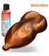 AIRBRUSH METALLIC PAINT - 9 COLOURS - 125ML - ultra-fine solvent-based formulation