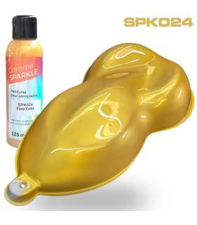 AIRBRUSH METALLIC PAINT - 9 COLOURS - 125ML - ultra-fine solvent-based formulation