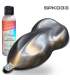 AIRBRUSH METALLIC PAINT - 9 COLOURS - 125ML - ultra-fine solvent-based formulation