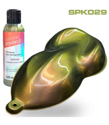 MULTICOLOURED AIRBRUSH PAINT - 7 COLOURS - 125ML