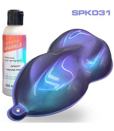 MULTICOLOURED AIRBRUSH PAINT - 7 COLOURS - 125ML
