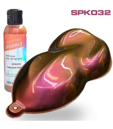 MULTICOLOURED AIRBRUSH PAINT - 7 COLOURS - 125ML