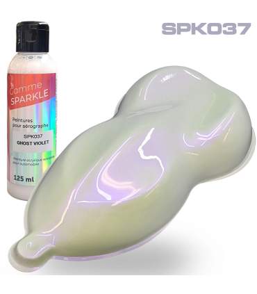 Interference GHOST Aerograph Paints - 9 Solvent-based Sparkle Range Colors