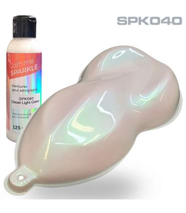 Interference GHOST Aerograph Paints - 9 Solvent-based Sparkle Range Colors