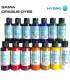 Concentrated dyes for water-based paints and resins