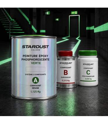 Photoluminescent Epoxy Floor Paint – High Resistance to Heavy Traffic
