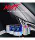 Complete car paint kit in deep matt black