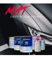 Complete car paint kit in deep matt black