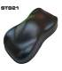 Complete car paint kit in deep matt black