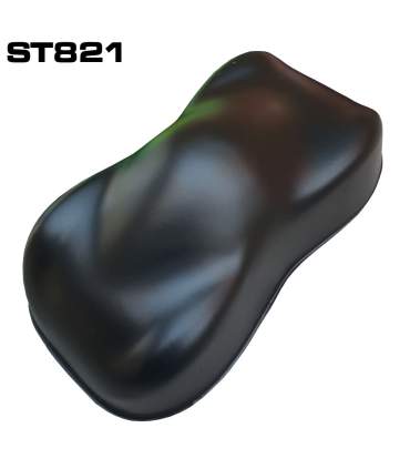 Complete car paint kit in deep matt black