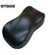 Complete car paint kit in deep matt black