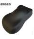 Complete car paint kit in deep matt black