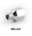 Adapter fitting for threads from 1/8" to 1/4"