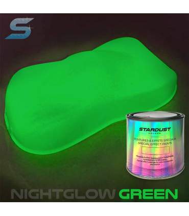 Phosphorescent bike paint in a complete kit (can or spray can)