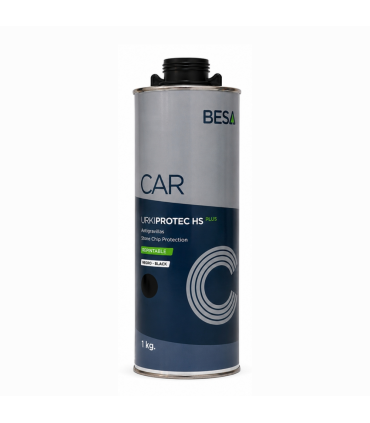Anti-gravel paint for car