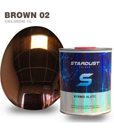 Top coat with direct adherence on all metals - 24 colours