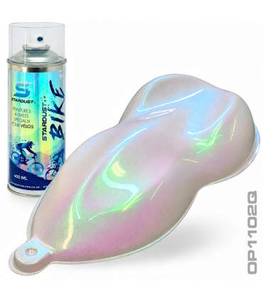 OPAL pearl effect aerosol spray bike paint - 15 opalescent shades Stardust Bike