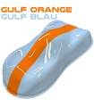 GULFORANGE and GULFBLUE paint