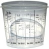 Mixing cup and its lid 1400mL
