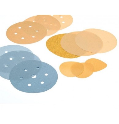 Self-gripping abrasive discs velcro grain sizes 80/180/320/500