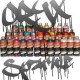 AIRBRUSH PAINTS COMPLETE KIT SPARKLE