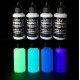4 x 50ml SET phosphorescent paints
