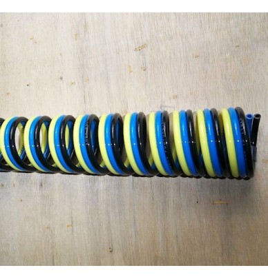 Single, double and triple spiral hoses