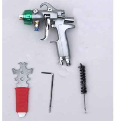 Dual Nozzle Chrome Paint Spray Gun