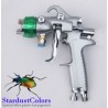 Dual Nozzle Chrome Paint Spray Gun