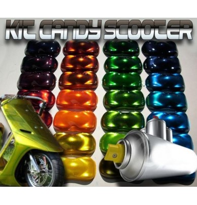 Complete kit for scooter - Candy paint