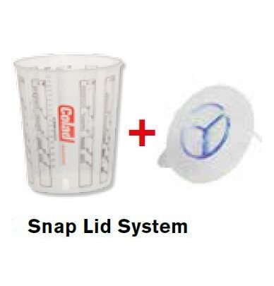 SLS® Ready2Use Kits - Disposable paint buckets for sprayguns