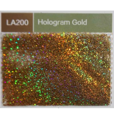 Holographic ultra thin flakes