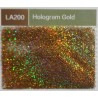 Holographic ultra thin flakes