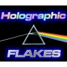 Holographic ultra thin flakes