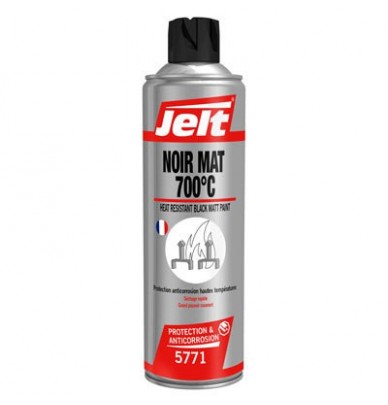 BLACK OR ALUMINUM HIGH TEMPERATURE PAINT 700 °C - SPRAYCAN 400ml